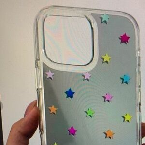 Case-Mate Clear Phone Case with Colorful Stars